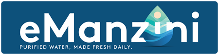 emanzinipurifiedwater logo blue